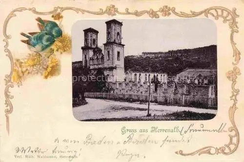 AK / Ansichtskarte Herrenalb BAD HERRENALB BW Frauenalb Klosterruine