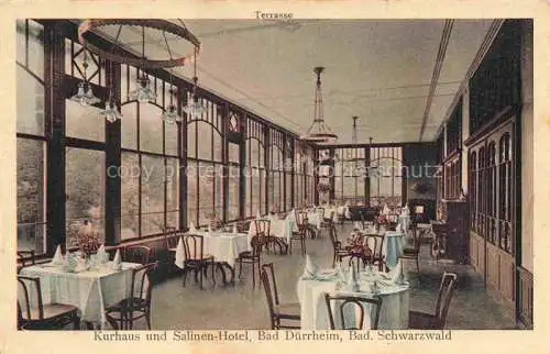 AK / Ansichtskarte Bad Duerrheim BW Kurhaus und Salinenhotel Restaurant Feldpost
