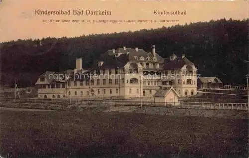 AK / Ansichtskarte Bad Duerrheim BW Kindersolbad Hoechstgelegenes Solbad Europas und Luftkurort im Schwarzwald