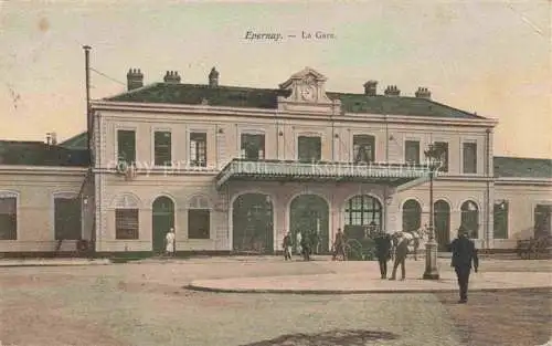 AK / Ansichtskarte Epernay 51 Marne La gare Bahnhof