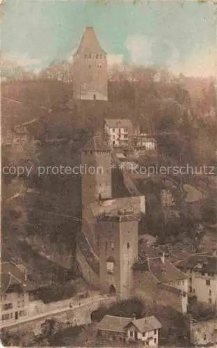 AK / Ansichtskarte FRIBOURG  FR La Porte de Berne et la Tour rouge