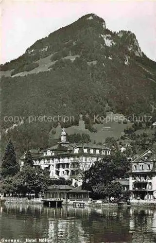 AK / Ansichtskarte Gersau Vierwaldstaettersee SZ Hotel Mueller