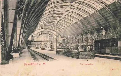 AK / Ansichtskarte FRANKFURT AM MAIN Perronhalle