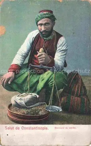 AK / Ansichtskarte Constantinople Constantinopel ISTANBUL TK Marchand de leblebi