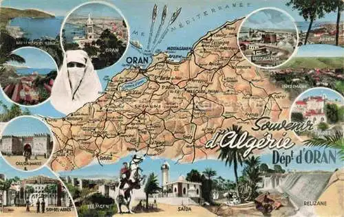 AK / Ansichtskarte ORAN Algerie Vue d'ensemble