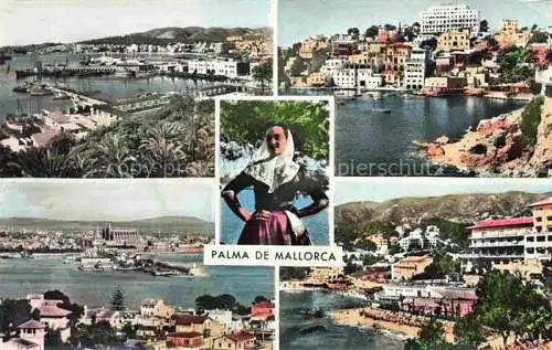 AK / Ansichtskarte Palma de Mallorca ES Teilansichten Panorama