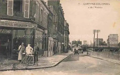 AK / Ansichtskarte Garenne-Colombes La Rue de l'Arrivee