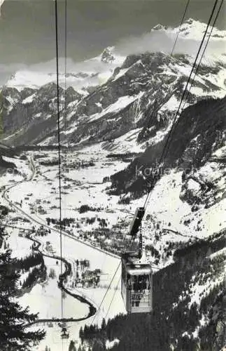 AK / Ansichtskarte Kandersteg Adelboden BE Luftseilbahn Kandersteg Stock Gemmi