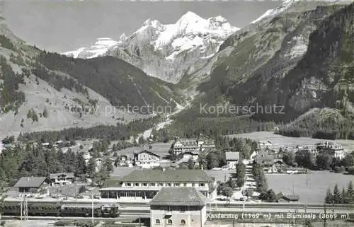 AK / Ansichtskarte Kandersteg Adelboden BE mit Bluemlisalp