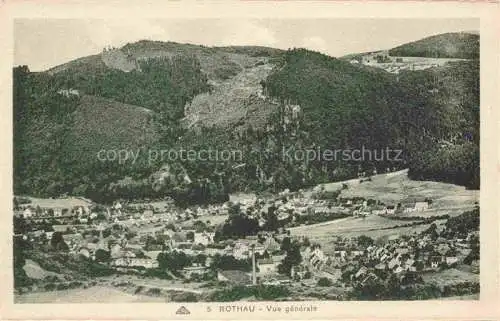 AK / Ansichtskarte Rothau-La Claquette 67 Bas-Rhin Alsace Vue generale