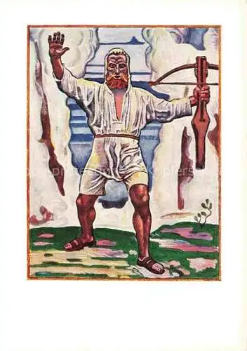 AK / Ansichtskarte HODLER Ferdinand (1853-1918) Kuenstlerkarte Wilhelm Tell 