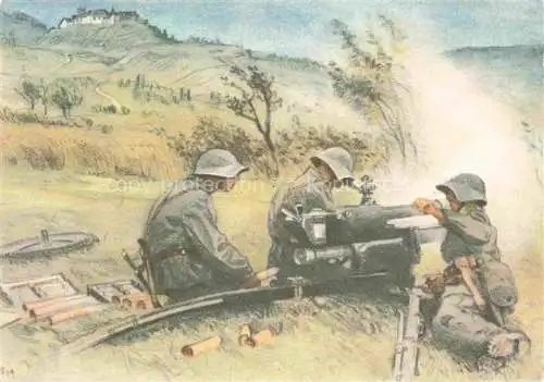 AK / Ansichtskarte Militaria Schweiz Aktivdienst 6. Division