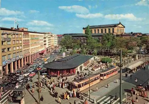 AK / Ansichtskarte STRAssENBAHN Tramway-- Hannover 