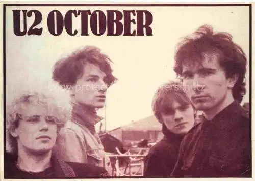 AK / Ansichtskarte Pop-Musik U2 Oktober