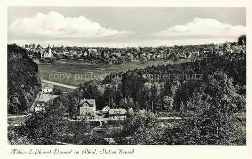 AK / Ansichtskarte Etzenrot Waldbronn Panorama Hoehenluftkurort im Albtal Blick auf Station Neurod