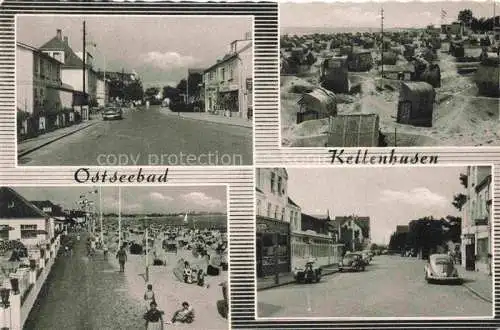 AK / Ansichtskarte KELLENHUSEN Ostseebad Hauptstrasse Strandleben Promenade