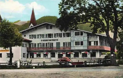 AK / Ansichtskarte Wengen  Kempten Allgaeu Gasthof Pension Metzgerei zum Engel