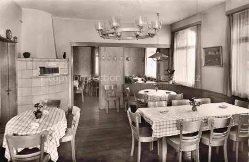 AK / Ansichtskarte Reichelsheim Odenwald Gasthaus Pension zur Quelle Gastraum