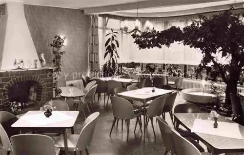 AK / Ansichtskarte Rotenburg Fulda Hessen Haus der Begegnung MBR e.V. Gastraum Kaminzimmer