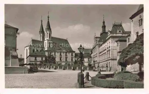 AK / Ansichtskarte Kromeriz Kremsier CZ Areib. gymnasium