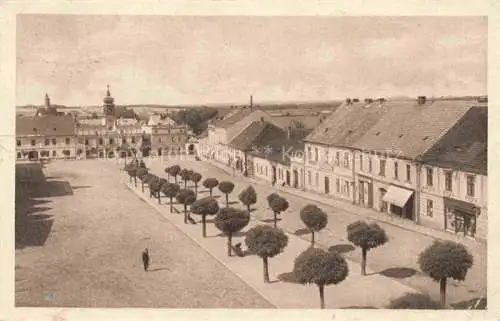AK / Ansichtskarte Veseli nad Luznici CZ Stadtzentrum