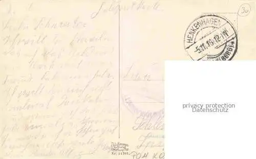 AK / Ansichtskarte HENKENHAGEN Ustronie Morskie PL Strandleben Feldpost