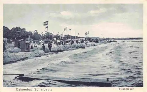 AK / Ansichtskarte SCHARBEUTZ Ostseebad Strandleben