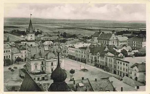 AK / Ansichtskarte Maehrisch-Neustadt Unicov CZ Panorama Blick vom Kirchturm