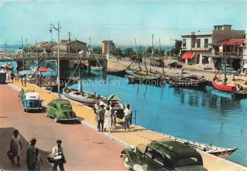 AK / Ansichtskarte PALAVAS-LES-FLOTS 34 Les deux quais et le port