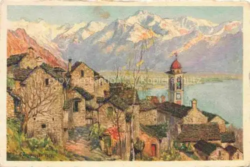 AK / Ansichtskarte Orselina Locarno TI Motivo rustico