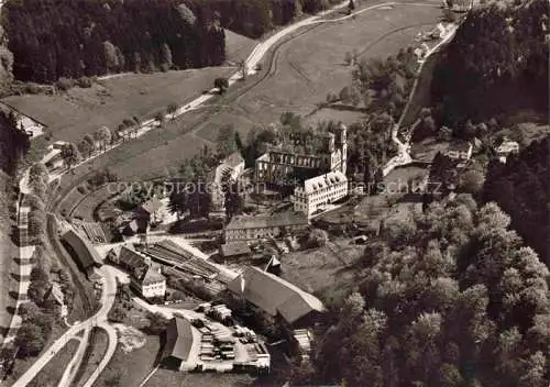AK / Ansichtskarte Frauenalb Marxzell Karlsruhe BW Blick auf die Klosterruine
