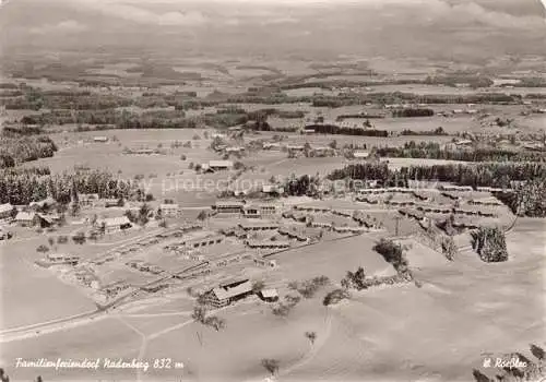 AK / Ansichtskarte Lindenberg Allgaeu Familienferiendorf Nadenberg Winterlandschaft