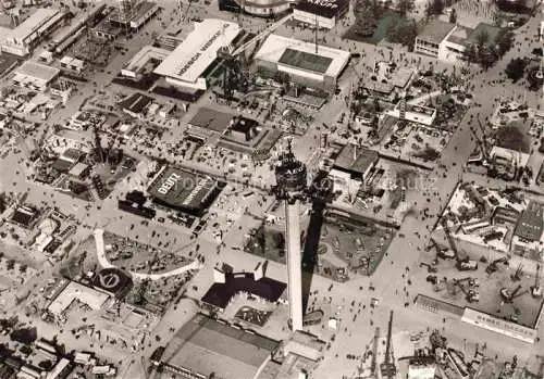 AK / Ansichtskarte HANNOVER Hermes-Turm errichtet 1956 Messegelaende