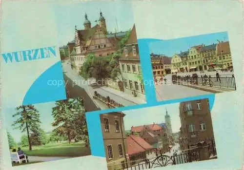 AK / Ansichtskarte Wurzen Sachsen Ortspartien Park