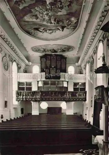 AK / Ansichtskarte Orgel Kirchenorgel Organ Orgue Pfarrkirche Schloss Zeil 