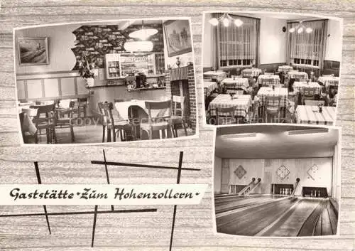 AK / Ansichtskarte LIMBURG  Lahn Gaststaette zum Hohenzollern Restaurant Kegelbahn