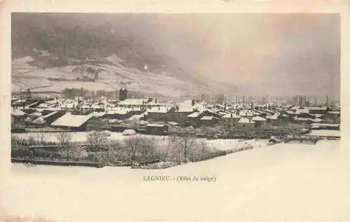 AK / Ansichtskarte Lagnieu Belley 01 Ain Panorama Effet de neige