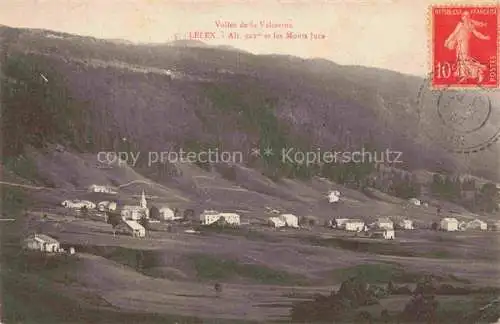 AK / Ansichtskarte Lelex GEX 01 Ain Vue panoramique Vallée de la Valserine et les Monts Jura