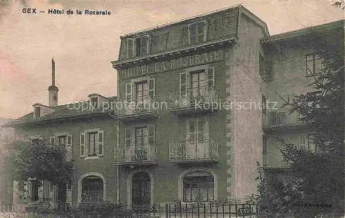 AK / Ansichtskarte Gex-la-Faucille 01 Ain Hôtel de la Roseraie