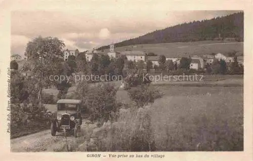 AK / Ansichtskarte Giron Nantua 01 Ain Vue prise au bas du village Automobile