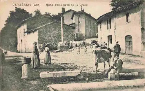 AK / Ansichtskarte Ceyzeriat Bourg-en-Bresse 01 Ain Mont-Julie près de la Croix