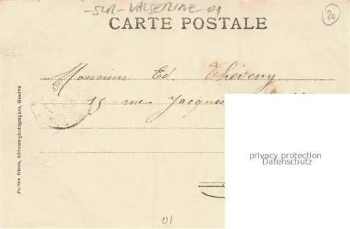AK / Ansichtskarte Bellegarde-sur-Valserine Nantua 01 Ain Vue générale