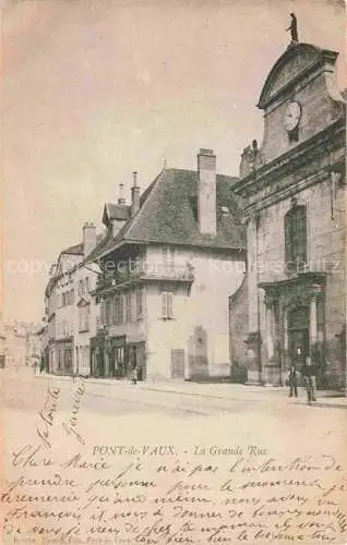 AK / Ansichtskarte Pont-de-Vaux Bourg-en-Bresse 01 Ain La Grande Rue