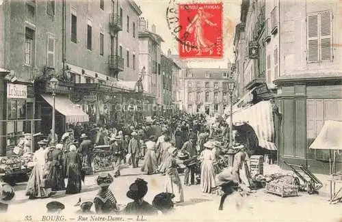 AK / Ansichtskarte BOURG -EN BREssE 01 Ain Rue Notre Dame