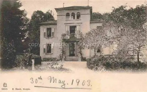 AK / Ansichtskarte MORGES VD Villa