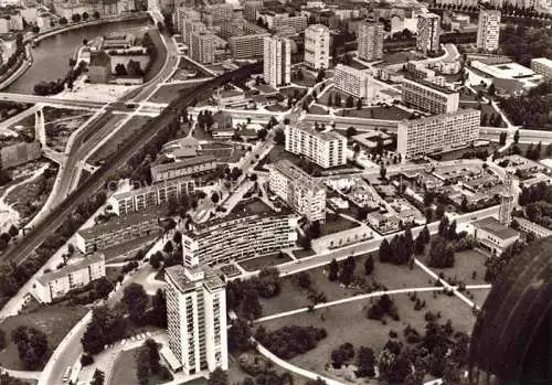 AK / Ansichtskarte BERLIN Hansaviertel Errichtung zur Internationalen Bauausstellung 1957 Luftaufnahme