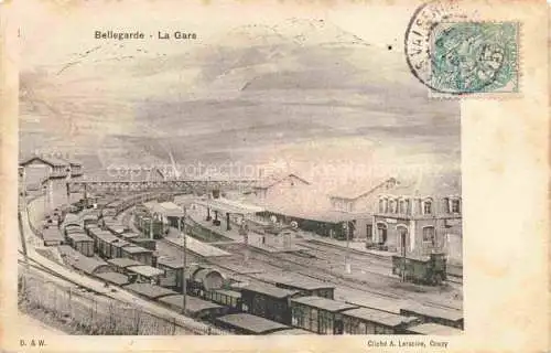 AK / Ansichtskarte Bellegarde-sur-Valserine Nantua 01 Ain La Gare Bahnhof