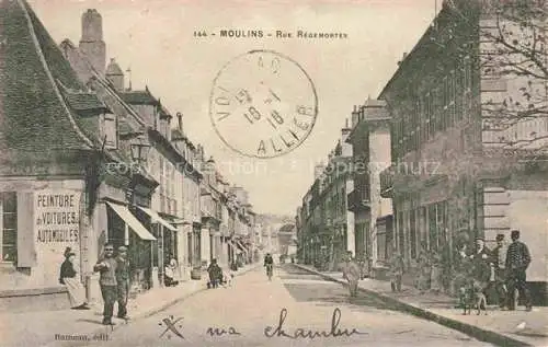 AK / Ansichtskarte Moulins  03 Allier Rue Régemortes