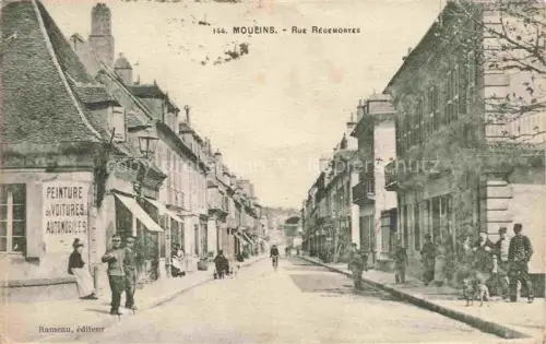 AK / Ansichtskarte Moulins  03 Allier Rue Régemortes