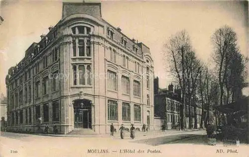 AK / Ansichtskarte Moulins  03 Allier Hôtel des Postes